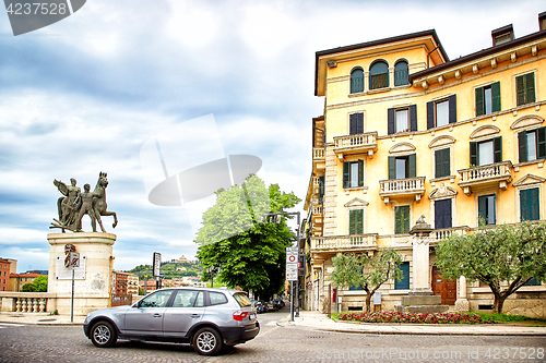 Image of View of Verona city, Italy