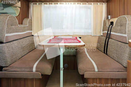 Image of Camping Van Dining Room