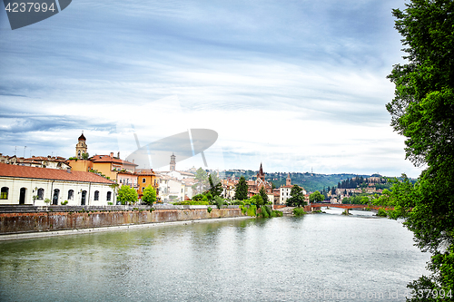 Image of Panoramic view of Verona city