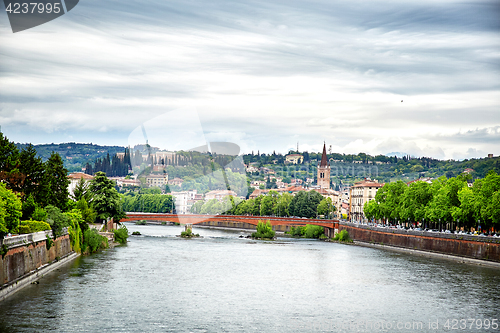 Image of Panoramic view of Verona city