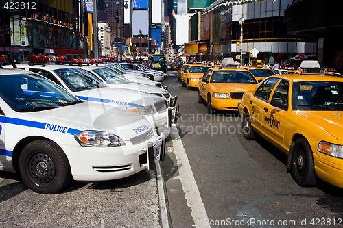 Image of Times Square Vehicles