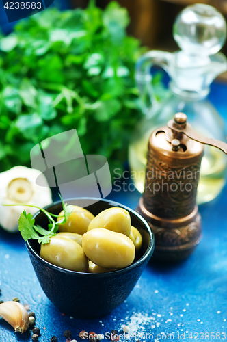 Image of green olives