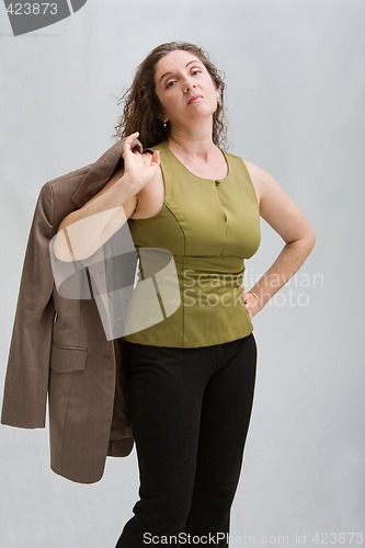 Image of Confident business woman