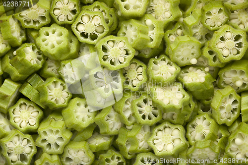 Image of Sliced okra