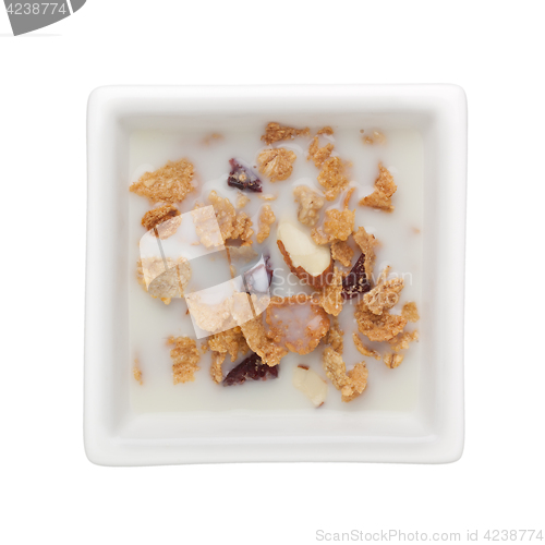 Image of Cornflakes with milk