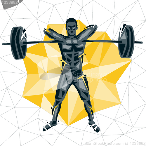 Image of Geometric Crossfit concept