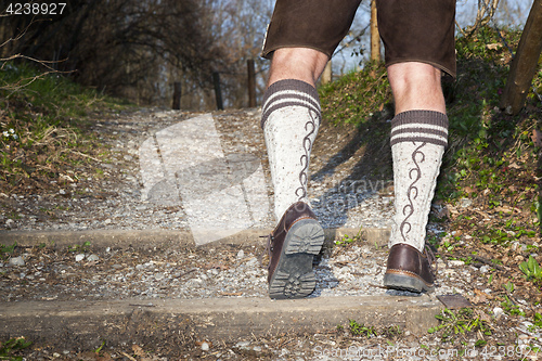 Image of bavarian traditional man