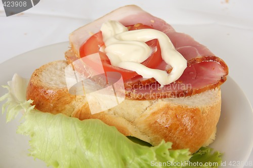 Image of Ham sandwich