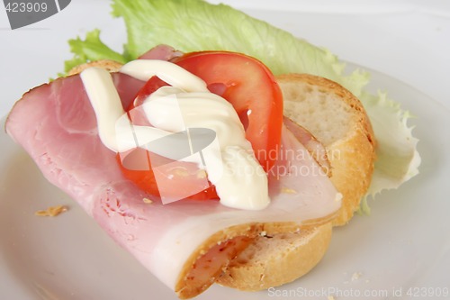 Image of Ham sandwich