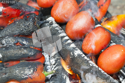 Image of preparing to fire pepper