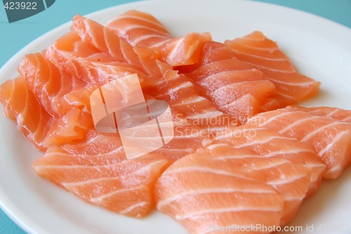 Image of Salmon sashimi