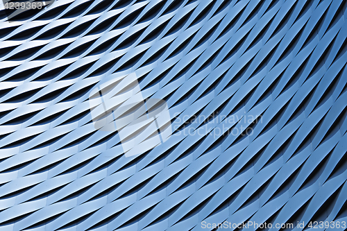 Image of Abstract Metallic Pattern