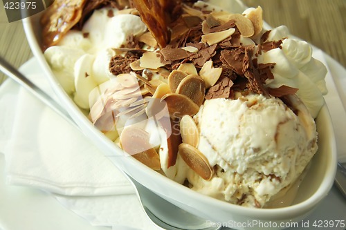 Image of Ice cream sundae