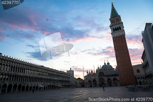 Image of Venice view at sunrise