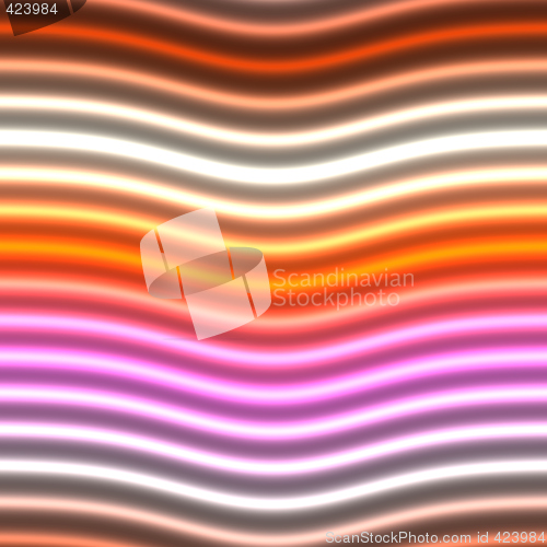 Image of Glowing neon lines
