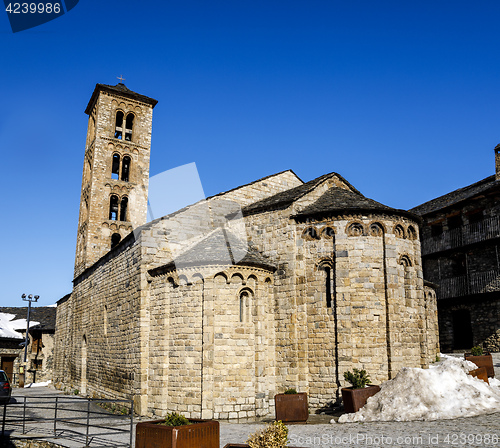 Image of Roman Church of  Santa Maria de Taull, Catalonia - Spain