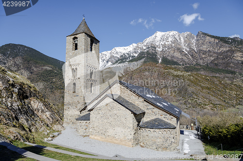 Image of Roman Church of  Sant Joan de Boi, Catalonia - Spain