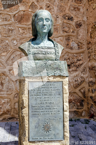 Image of Maria de Tovar  in Berlanga del Duero Spain.