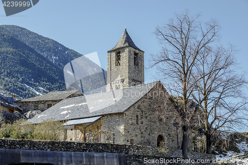 Image of Roman Church of  Sant Joan de Boi, Catalonia - Spain