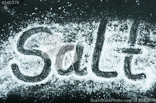 Image of sea salt