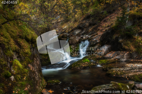 Image of Waterfall on river Shinok