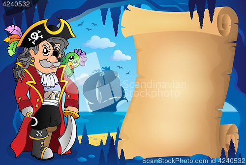Image of Parchment in pirate cave image 2