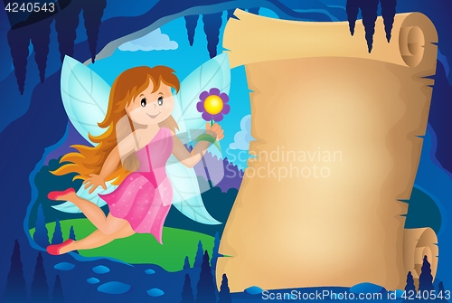 Image of Parchment in fairy tale cave image 3