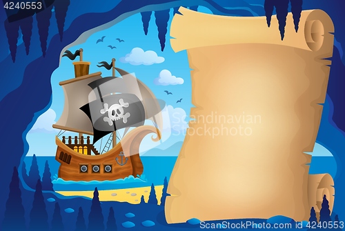 Image of Parchment in pirate cave image 3