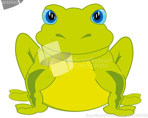 Image of Cartoon animal frog