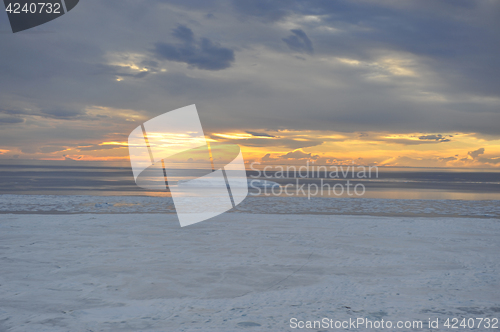 Image of Beautiful view of icebergs in Snow Hill Antarctica