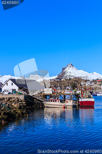 Image of coastal town scenery