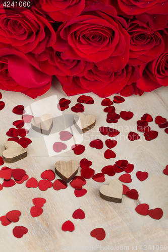 Image of Valentine gift red roses