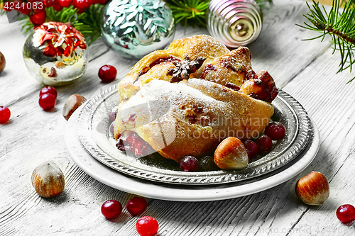 Image of Christmas cookies and decor