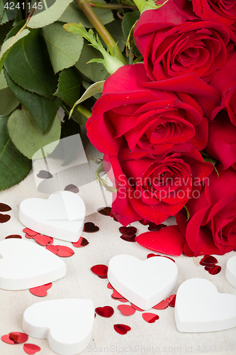 Image of Valentine gift red roses