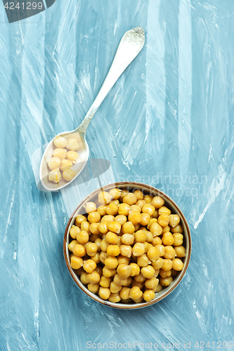 Image of boiled chickpeas