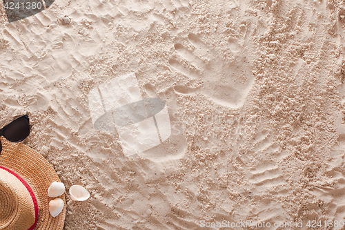 Image of The abstract sandy tropical beach