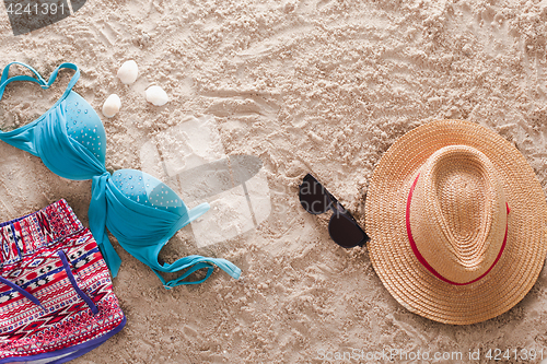 Image of The abstract sandy tropical beach