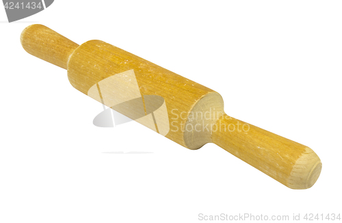 Image of Rolling pin isolated on a white background