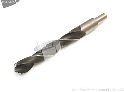 Image of Drill bit of large size isolated over white background