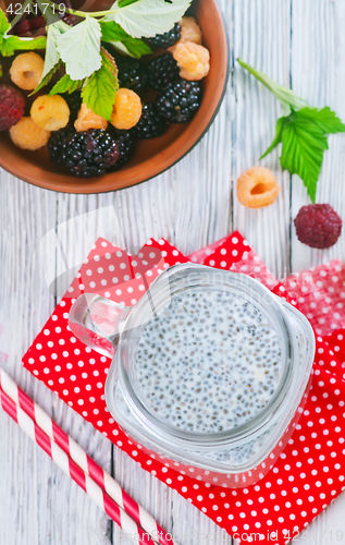 Image of Milk with chia