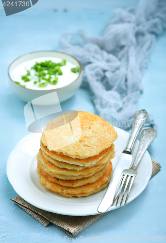 Image of potato pancakes