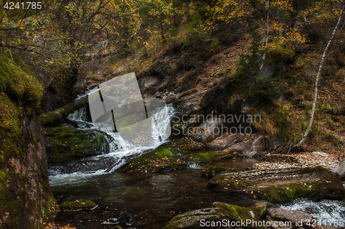 Image of Waterfall on river Shinok