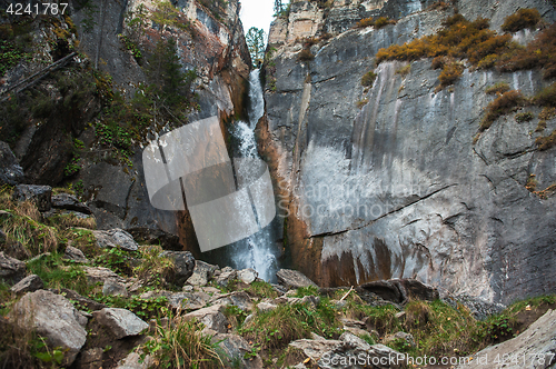 Image of Waterfall on river Shinok