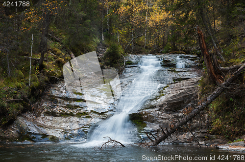 Image of Waterfall on river Shinok