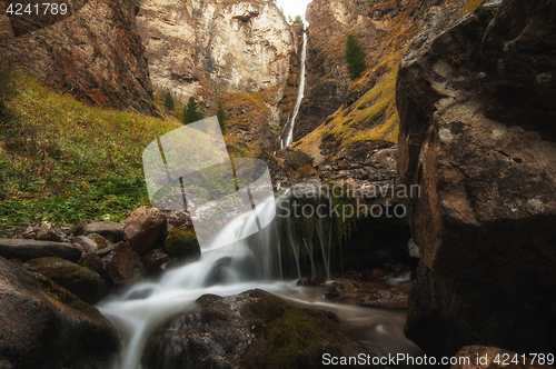 Image of Waterfall on river Shinok