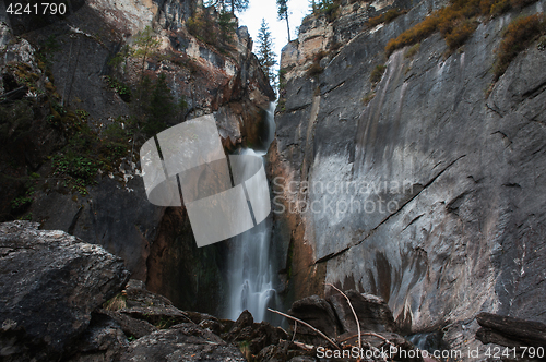 Image of Waterfall on river Shinok