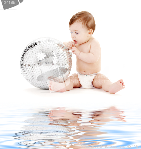 Image of glitterball baby