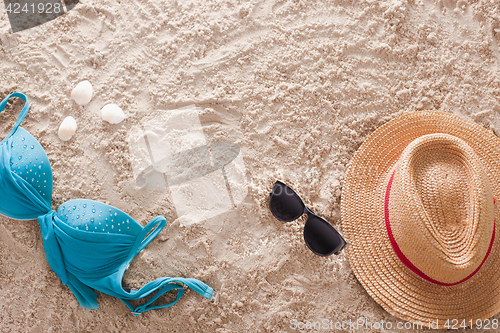 Image of The abstract sandy tropical beach