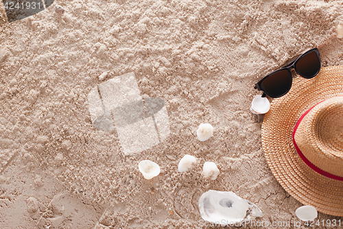 Image of The abstract sandy tropical beach