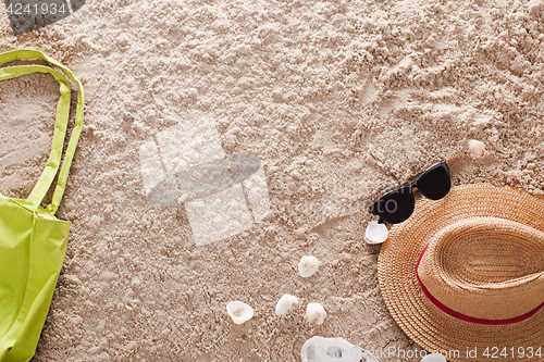 Image of The abstract sandy tropical beach